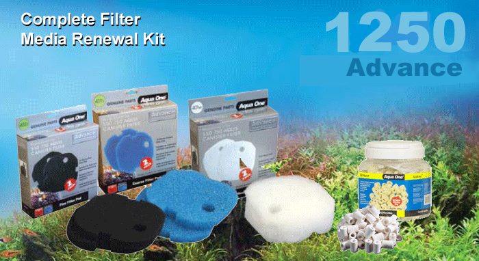 Advance 1250 Complete Filter Media Kit
