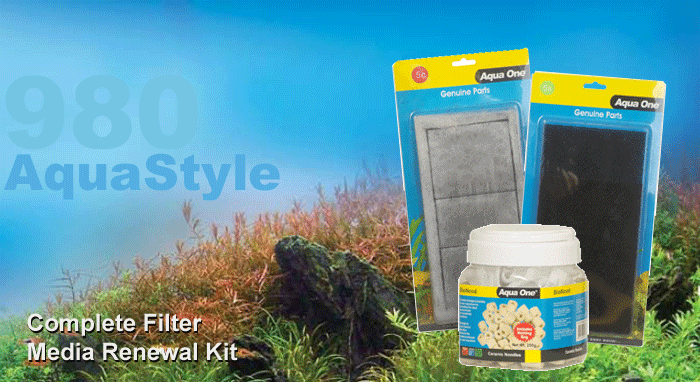 AquaStyle 980 Complete Filter Media Kit
