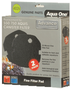 Aquis 1000 / 1200 Black Sponge Pad (2 pack) 35ppi - 40s