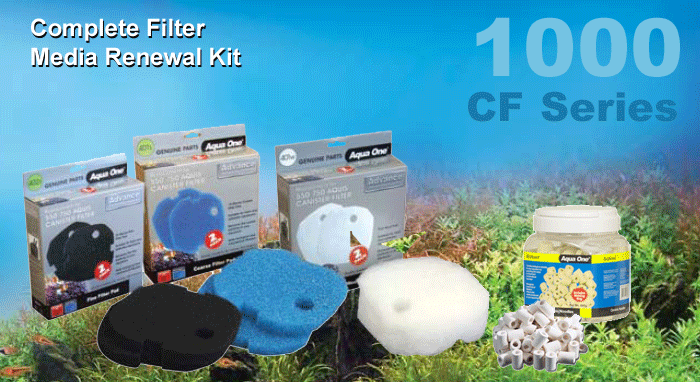 CF 1000 Complete Filter Media Kit