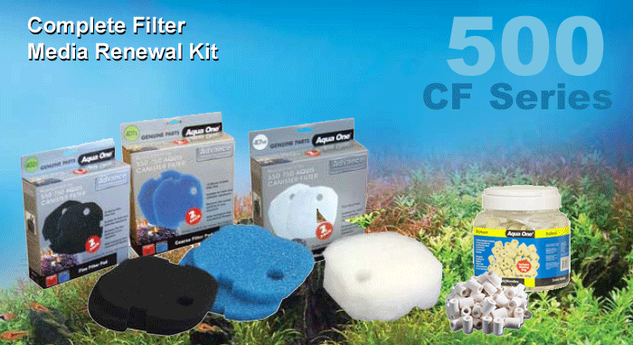 CF 500 Filter Media Renewal Kit