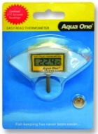 Aqua One Easy Read LCD Thermometer for Inside Tank