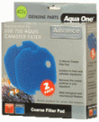 Aquis Advance 2250 UV / 2450 UV Sponge Pad (2 pack) 15ppi - 405s